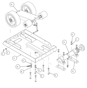 Section 03 Diagram and Parts List for SRX-2000 172235 MK Diamond Concrete Saw